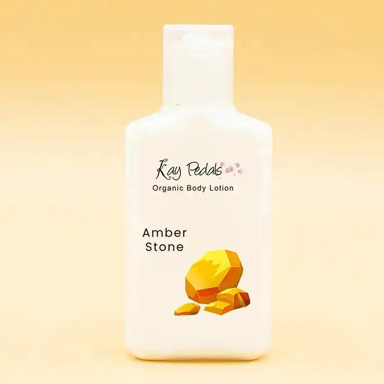 Amber Stone Body Lotion | Organic Body Cream | Shea Butter Lotion | Scented Lotion | Almond Body Lotion | Fragrance Lotion