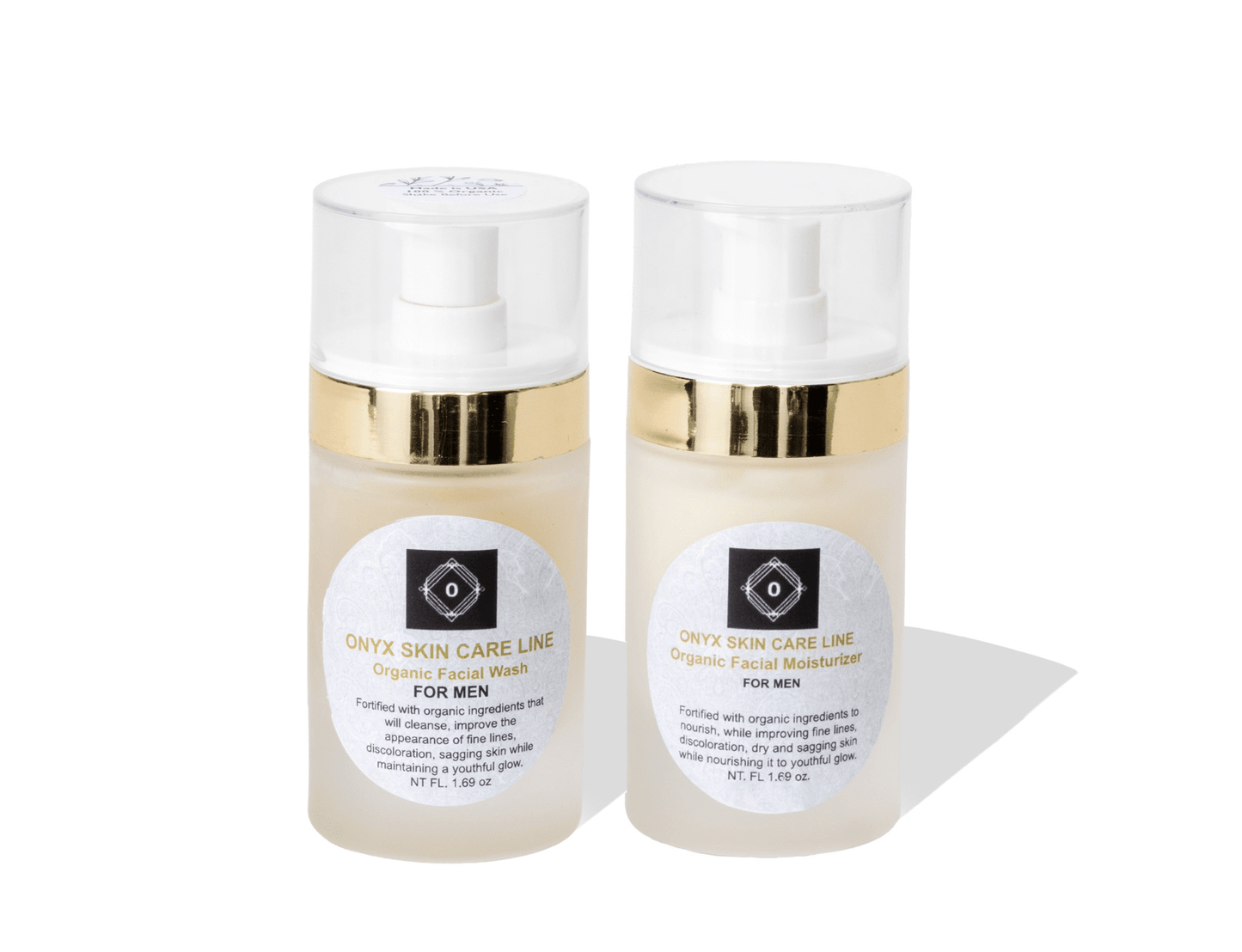 Two-Step Organic System Facial Wash and Moisturizer - For Young Adults/Teens